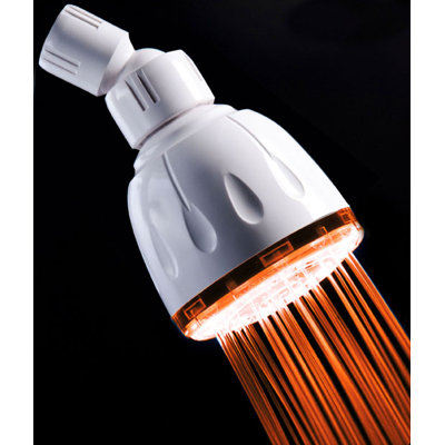 MagicShowerhead 5 Second Color Changing Fixed LED Illuminated Shower Head