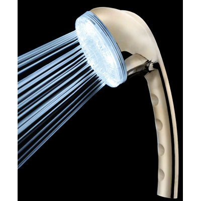 MagicShowerhead 5 Second Color Changing Handheld LED  Illuminated Shower Head