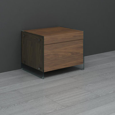II Vetro Drawer Nightstand by Casabianca Furniture -image