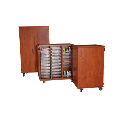 WB Manufacturing 48 Tote Casters Storage Unit