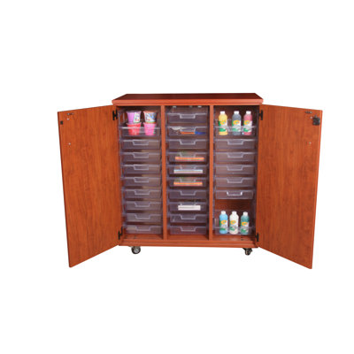 WB Manufacturing 30 Tote Casters Storage Unit