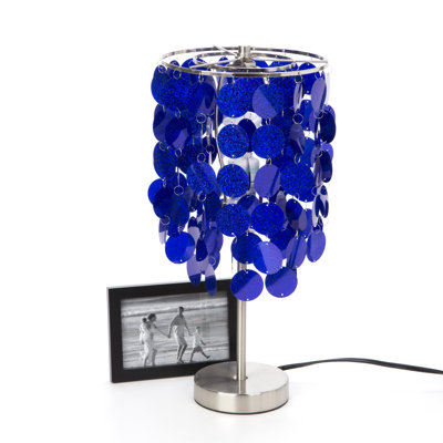 Three Cheers For Girls! Purple Paillete Lamps