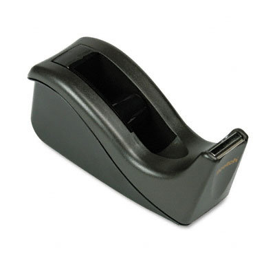 3M Value Desktop Tape Dispenser, 1" core, Two-Tone Black                                                                        