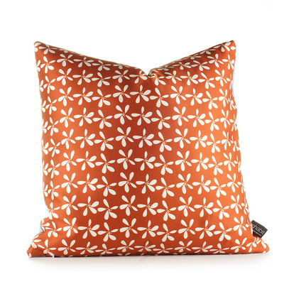 Inhabit Aequorea Rhythm Stencil Pillow in Cornflower
