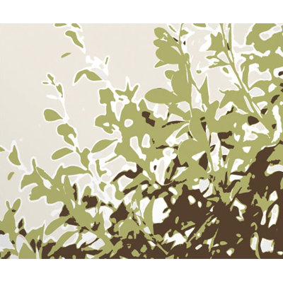 Inhabit Foliage Slat Hanging Panel Collection in Grass