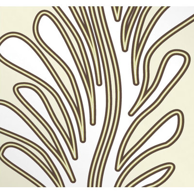 Inhabit Seagrass Stretched Wall Art in Moss