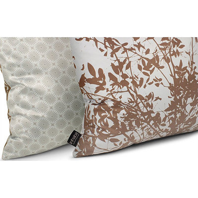 Inhabit Brush Throw Pillow