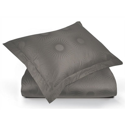 Inhabit Estrella Damask Woven Bedding Collection in Mineral