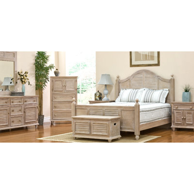 Cape May Poster Sleigh Bedroom Collection by John Boyd Designs -image