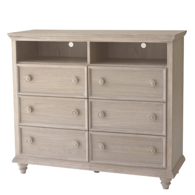 Cape May 6 Drawer Media Dresser by John Boyd Designs -image