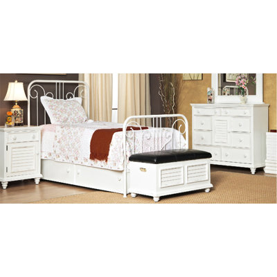Outer Banks Metal Bedroom Collection by John Boyd Designs -image