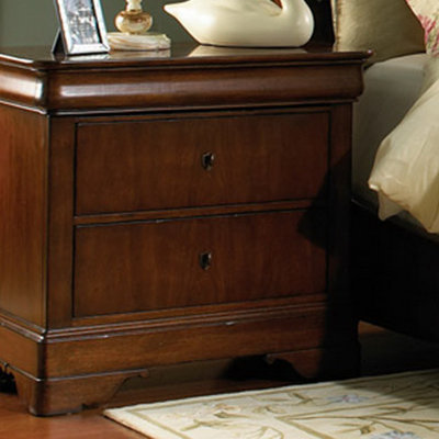 Louis Phillipe Drawer Nightstand by Fine Furniture Design -image