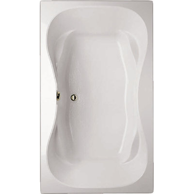 Hydro Systems Builder Hourglass 60" W X 42" D Air Bath Tub with Thermal System
