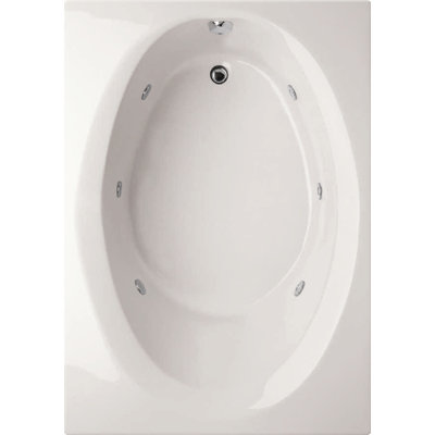 Hydro Systems Designer Ovation 72" W X 42" D Air Bath Tub with Thermal System