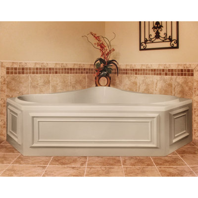 Hydro Systems Designer Erica 60" W X 60" D Air Bath Tub with Thermal System