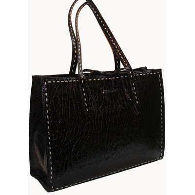 Rampage Patent Croc Laptop Brief Tote