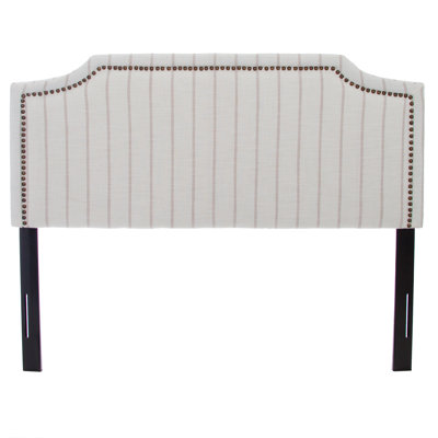 Heyshire Striped Fabric Headboard by Home Loft Concept -image
