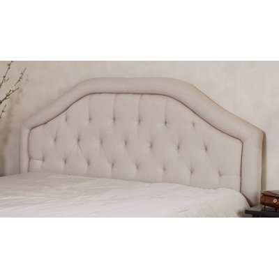 Lexi Queen/Full Tufted Fabric Headboard by Home Loft Concept -image