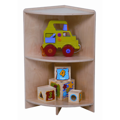 Wood Designs High Corner Shelf Cabinet