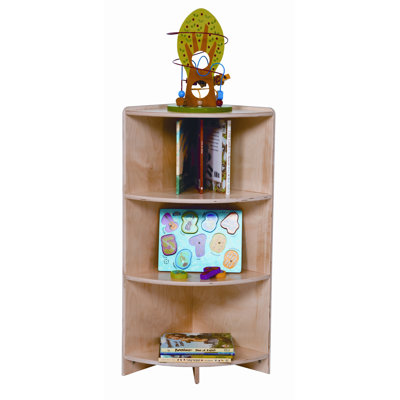 Wood Designs High Corner Shelf Cabinet
