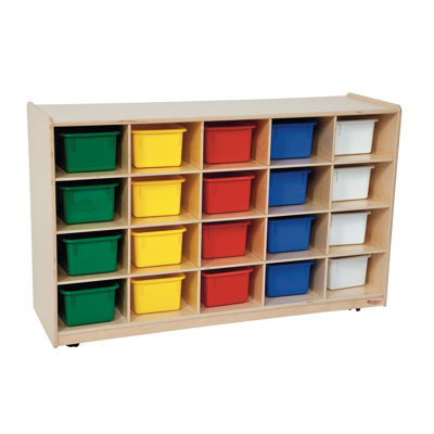 Wood Designs Twenty Tray Storage Unit