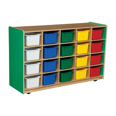 Wood Designs Twenty Tray Storage Unit