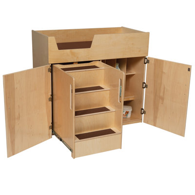 Wood Designs Natural Environment Deluxe Infant Care Center