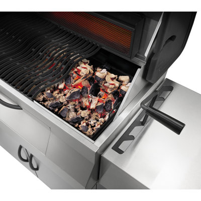 Napoleon Mirage Charcoal Grill with Stainless Steel Car