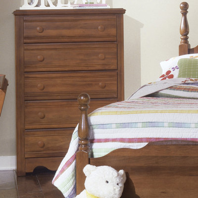 Crossroads 5 Drawer Chest by Carolina Furniture Works, Inc. -image