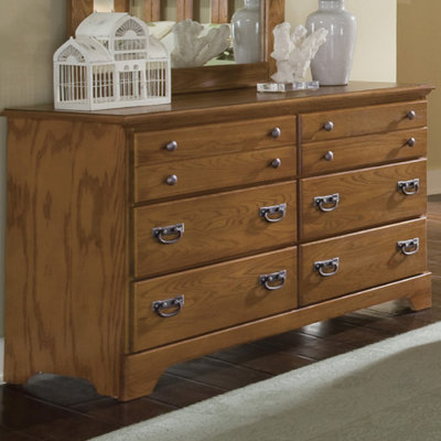 Creek Side 6 Drawer Dresser by Carolina Furniture Works, Inc. -image