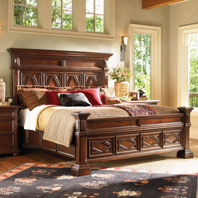 Fieldale Lodge Pine Lakes Panel Bed by Lexington -image