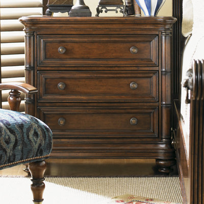 Landara Islandia 3 Drawer Nightstand by Tommy Bahama Home -image
