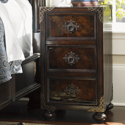 Island Traditions Gramercy 3 Drawer Nightstand by Tommy Bahama Home -image