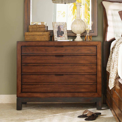 Ocean Club Coral 3 Drawer Nightstand by Tommy Bahama Home -image