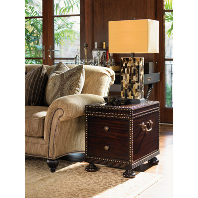 Tommy Bahama Home Royal Kahala Sunset Cay End Table