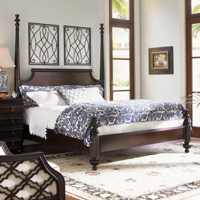 Royal Kahala Panel Bed by Tommy Bahama Home -image