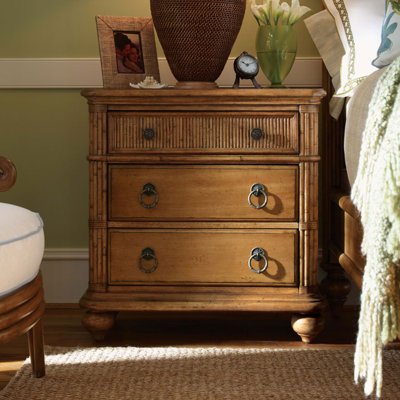 Beach House Delray 3 Drawer Nightstand by Tommy Bahama Home -image