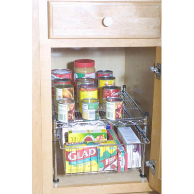 Sensible Storage Stacking Cabinet Organizer