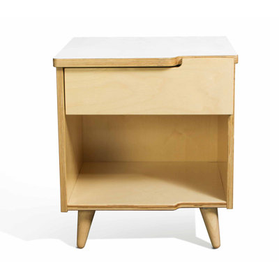 True Modern 11 Ply 1 Drawer Nightstand