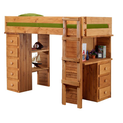 Loft Desk Bunk Beds | Wayfair