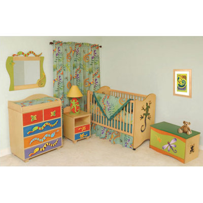 Room Magic Little Lizards Crib Two Piece Bedroom Set