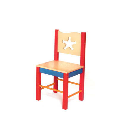Room Magic Cowboy 24" W Writing Desk and Chair Set