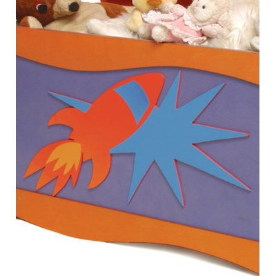 Room Magic Star Rocket Toy Box