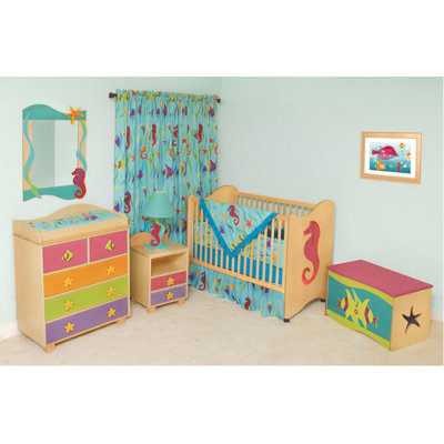 Room Magic Tropical Seas Nursery Bedroom/Bedding Set