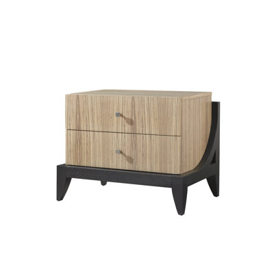 Bonita 2 Drawer Nightstand by Allan Copley Designs -image
