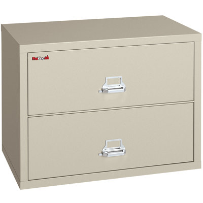 Fire King 31" W Two-Drawer Lateral File