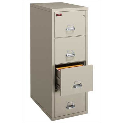 Fire King 2-Hour Rated Four-Drawer Vertical Letter File
