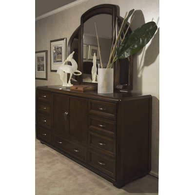 Click To Image : Fifth Avenue 12 Drawer Combo Dresser by Leda Furniture Now