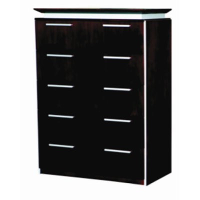 Fusion 5 Drawer Chest by Leda Furniture -image