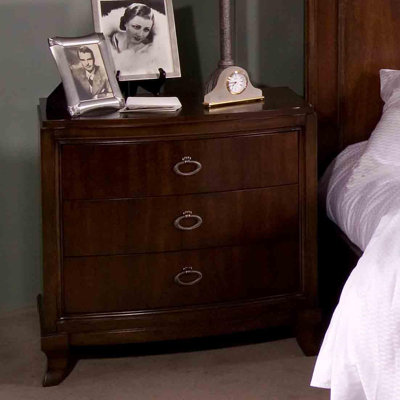 Astoria 3 Drawer Nightstand by Leda Furniture -image